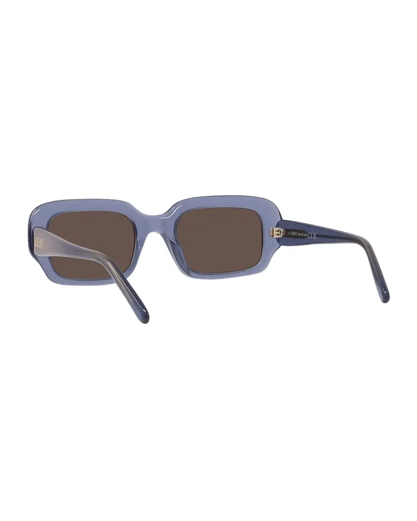 Loewe Men's LW40158IM Acetate Rectangle Sunglasses | Image 1 Loewe Men's LW40158IM Acetate Rectangle Sunglasses | Image 1