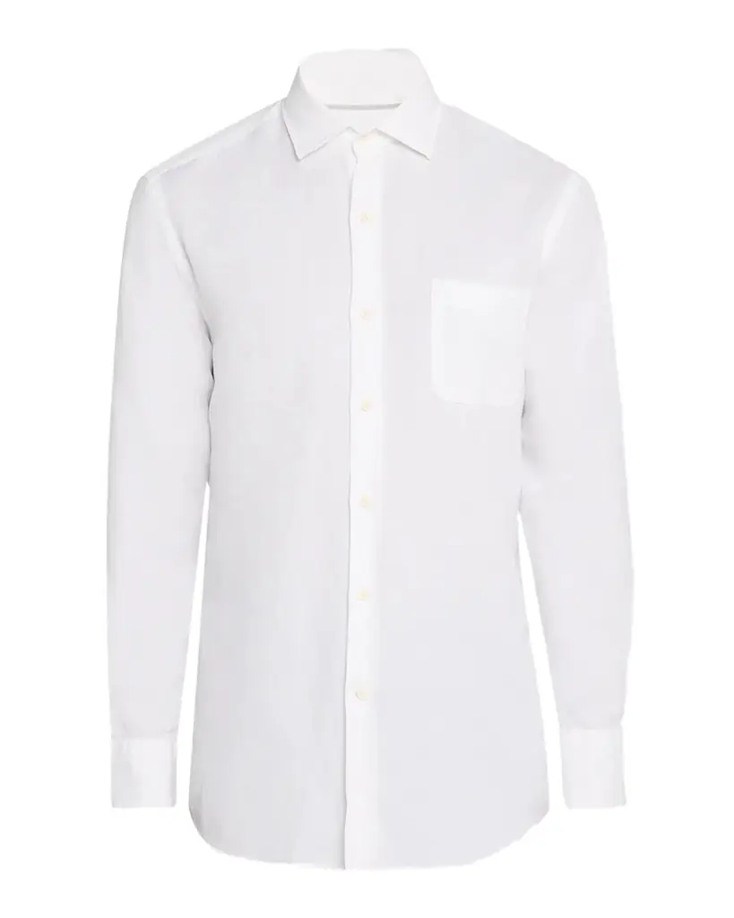 Men's Canal Linen and Cotton Sport Shirt Men's Canal Linen and Cotton Sport Shirt