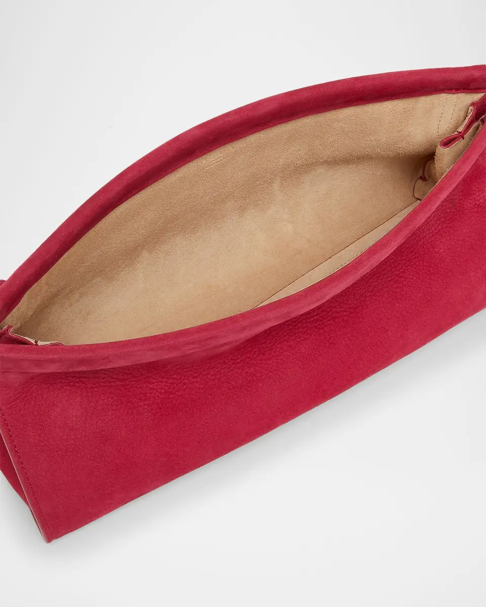 ALAÏA Le Click Medium Shoulder Bag in Suede | Thumbnail 29 ALAÏA Le Click Medium Shoulder Bag in Suede | Thumbnail 29