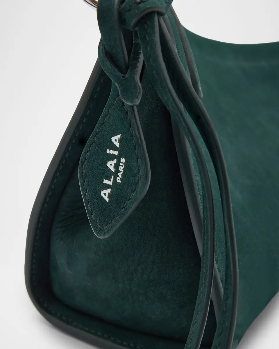 ALAÏA Le Click Medium Shoulder Bag in Suede | Thumbnail 36 ALAÏA Le Click Medium Shoulder Bag in Suede | Thumbnail 36