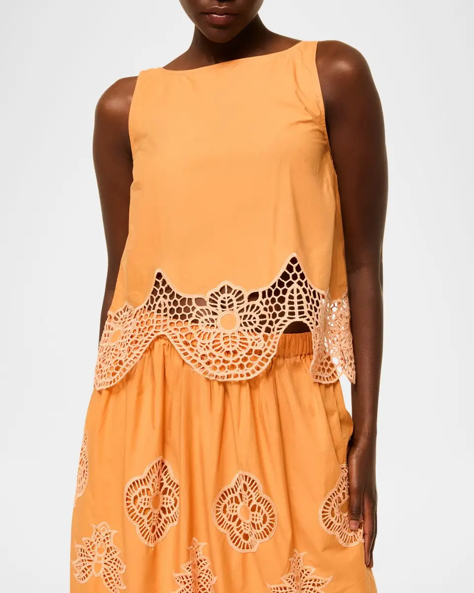 MISA Los Angeles Nola Open-Knit Top | Thumbnail 3