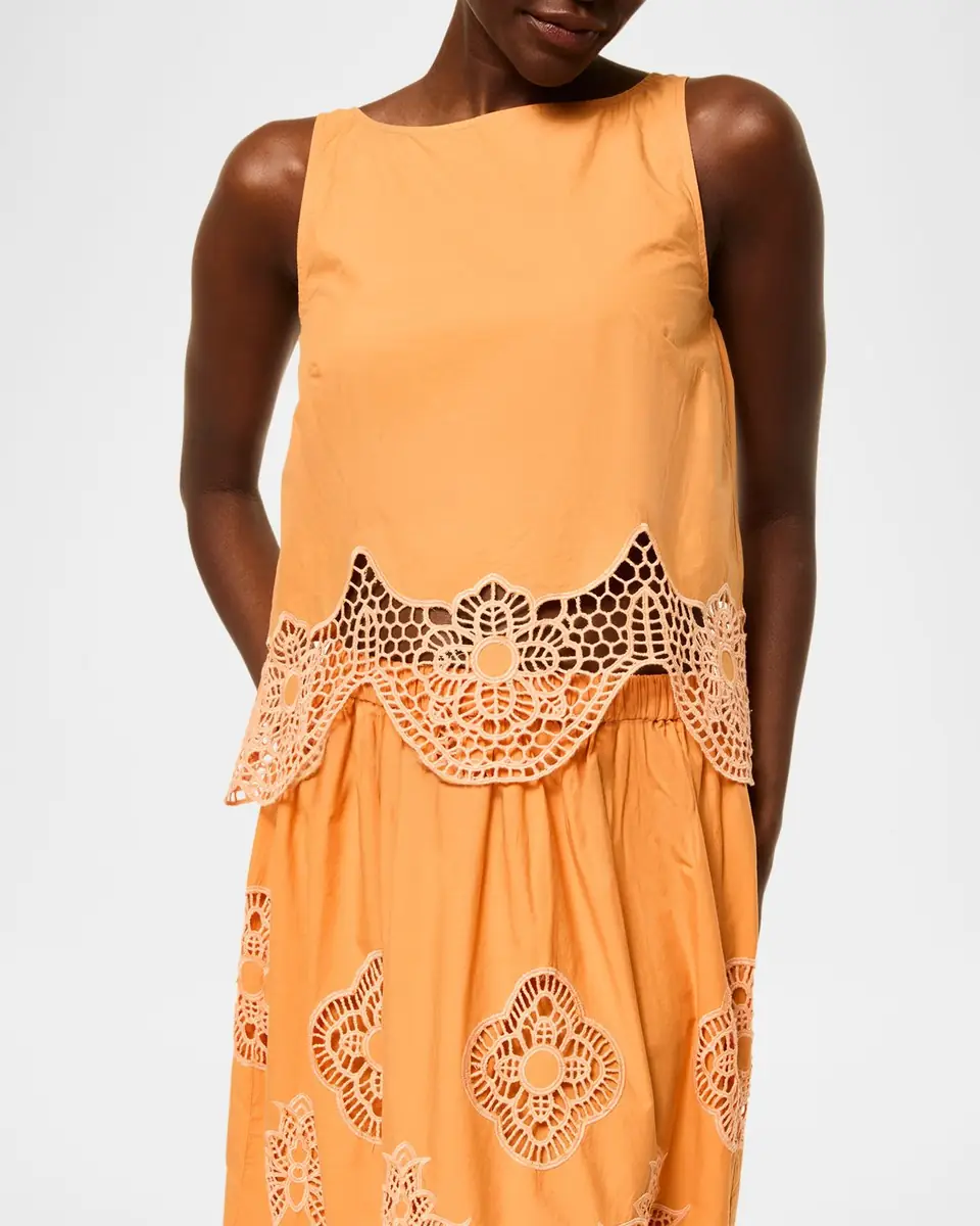 MISA Los Angeles Nola Open-Knit Top | Thumbnail 4