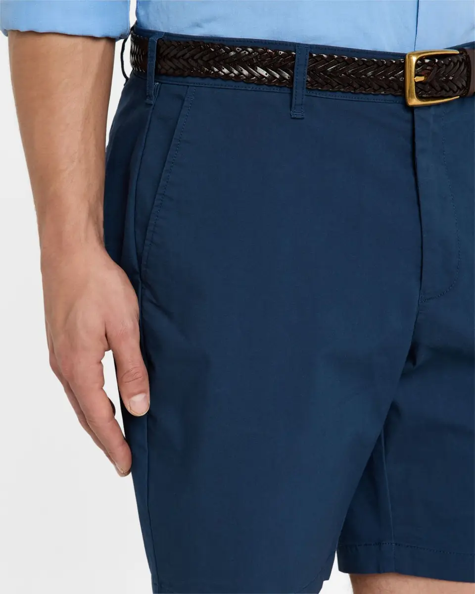 Peter Millar Men's Crown Comfort Flat-Front Shorts | Thumbnail 4
