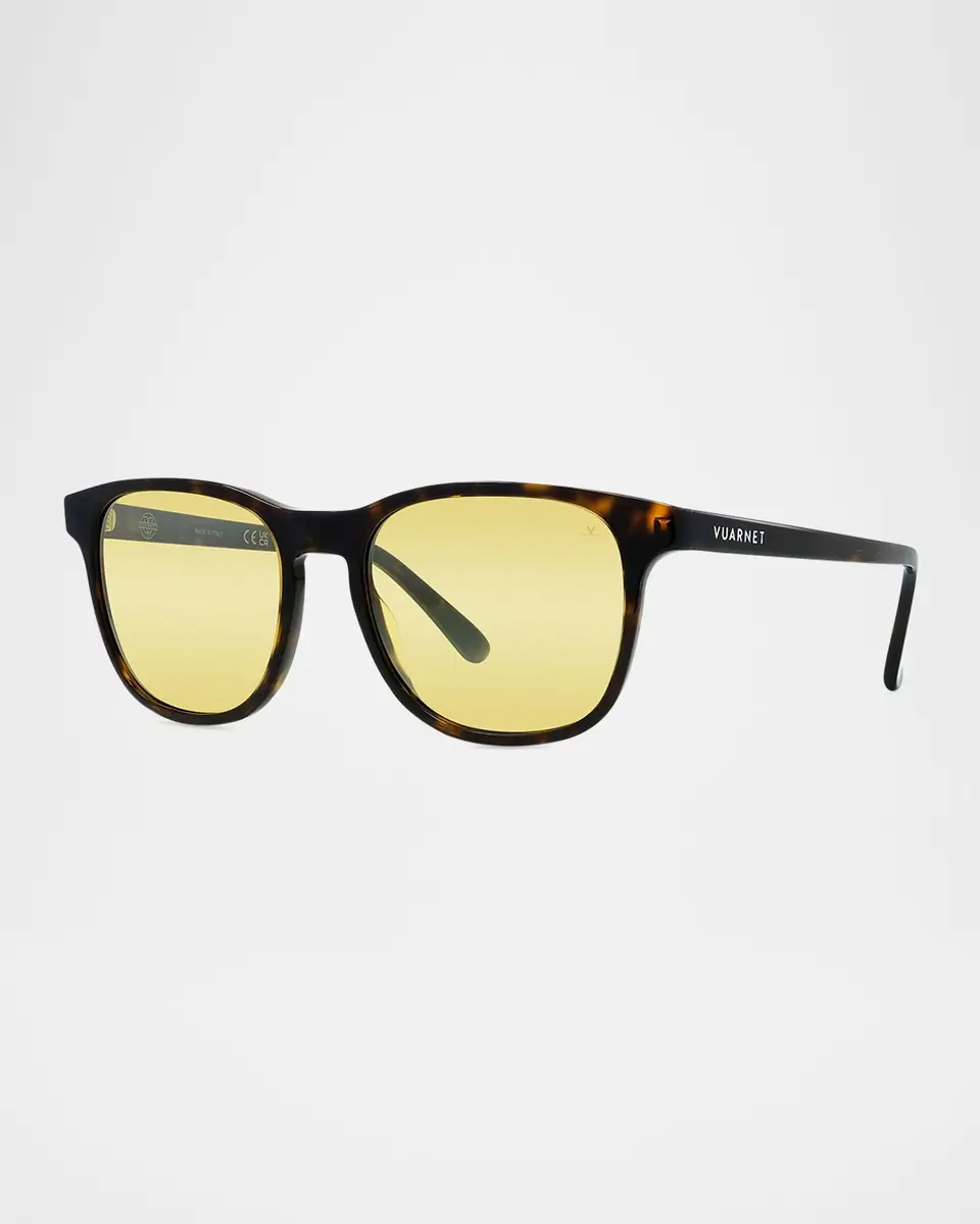 Vuarnet Men's VU40012IM Acetate Square Sunglasses | Thumbnail 2 Vuarnet Men's VU40012IM Acetate Square Sunglasses | Thumbnail 2