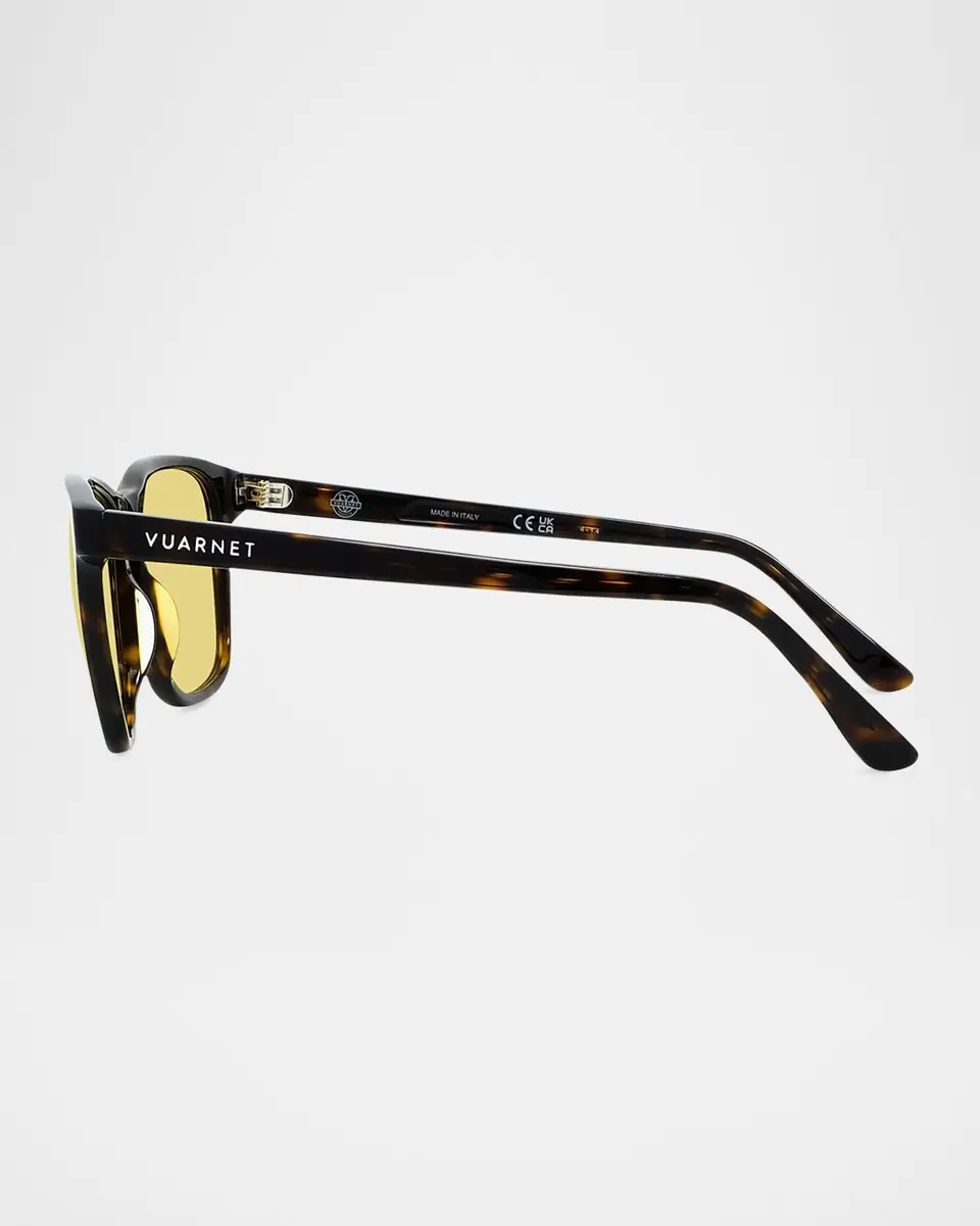 Vuarnet Men's VU40012IM Acetate Square Sunglasses | Thumbnail 3 Vuarnet Men's VU40012IM Acetate Square Sunglasses | Thumbnail 3