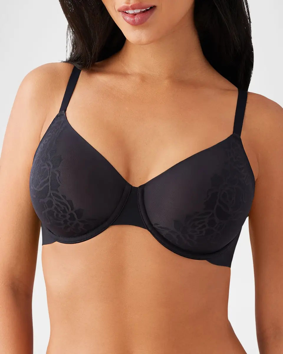 Wacoal Confidence Boost Floral Burnout Full-Cup Bra | Thumbnail 4