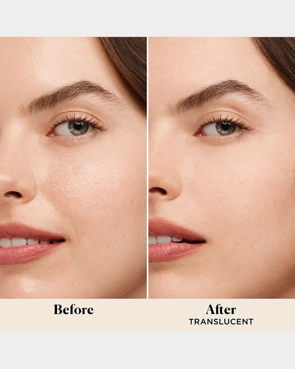 Laura Mercier Jumbo Translucent Loose Setting Powder Ultra-Blur & Velour Puff | Thumbnail 2 Laura Mercier Jumbo Translucent Loose Setting Powder Ultra-Blur & Velour Puff | Thumbnail 2