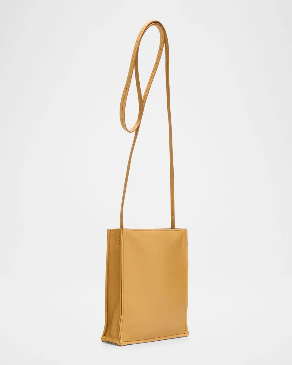 THE ROW To Go Small Crossbody Bag in Napa Leather | Thumbnail 3