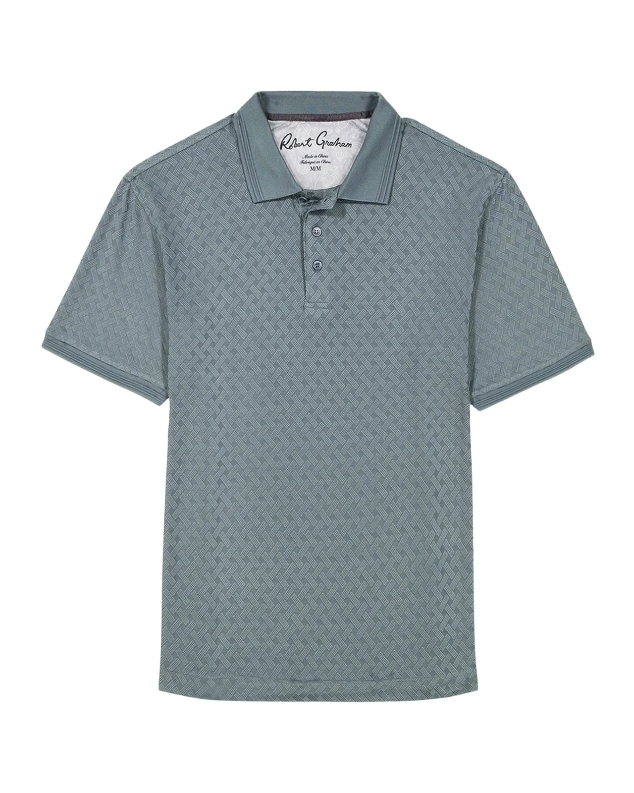 Men's Elias Jacquard Polo Shirt Men's Elias Jacquard Polo Shirt