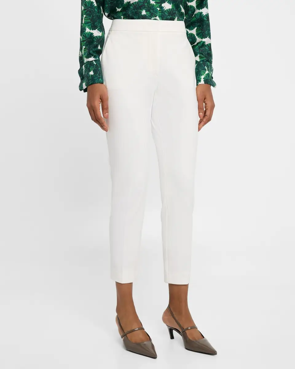 Max Mara Pegno Slim-Leg Ankle Pants | Thumbnail 4