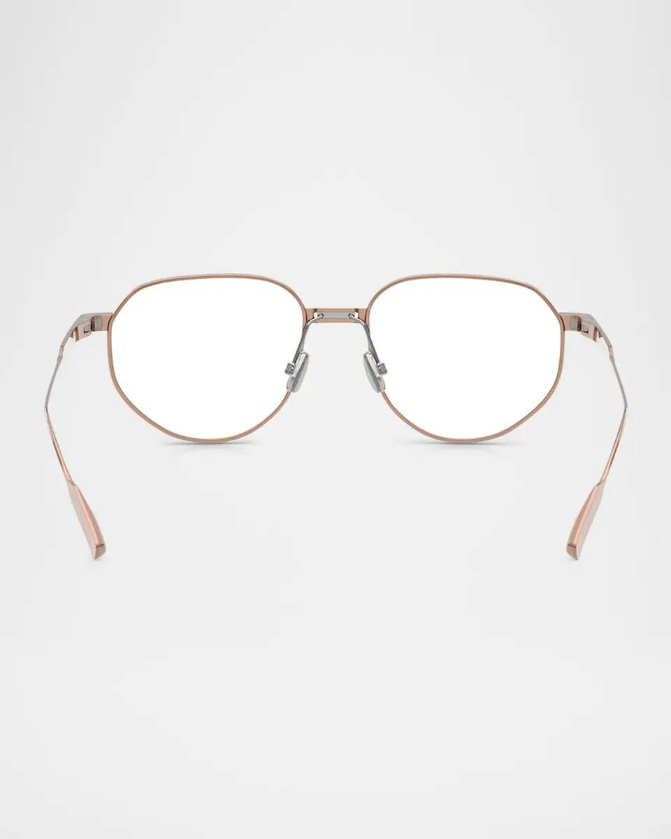 Brunello Cucinelli BC1008T Blue Light Geometric Glasses | Thumbnail 4 Brunello Cucinelli BC1008T Blue Light Geometric Glasses | Thumbnail 4