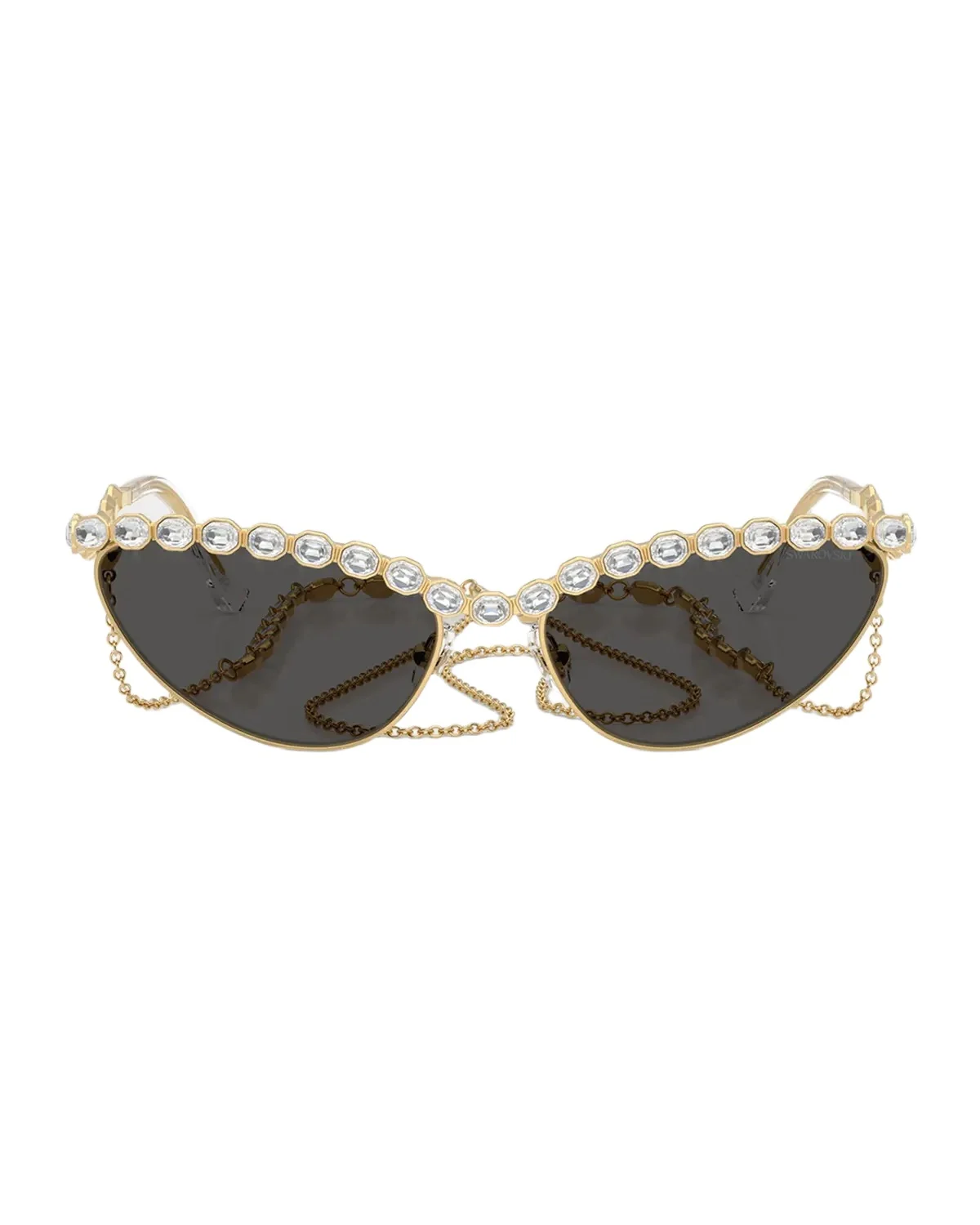 Swarovski SK7030 Cat Eye Crystalized Sunglasses