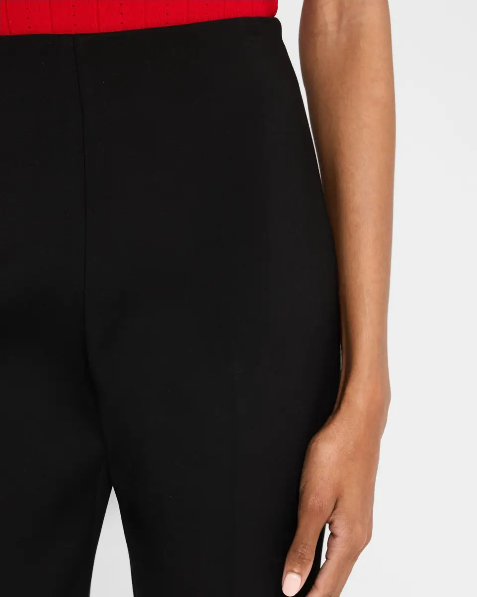 Adam Lippes Kit Slim Leg Compact Viscose Pants | Thumbnail 5 Adam Lippes Kit Slim Leg Compact Viscose Pants | Thumbnail 5