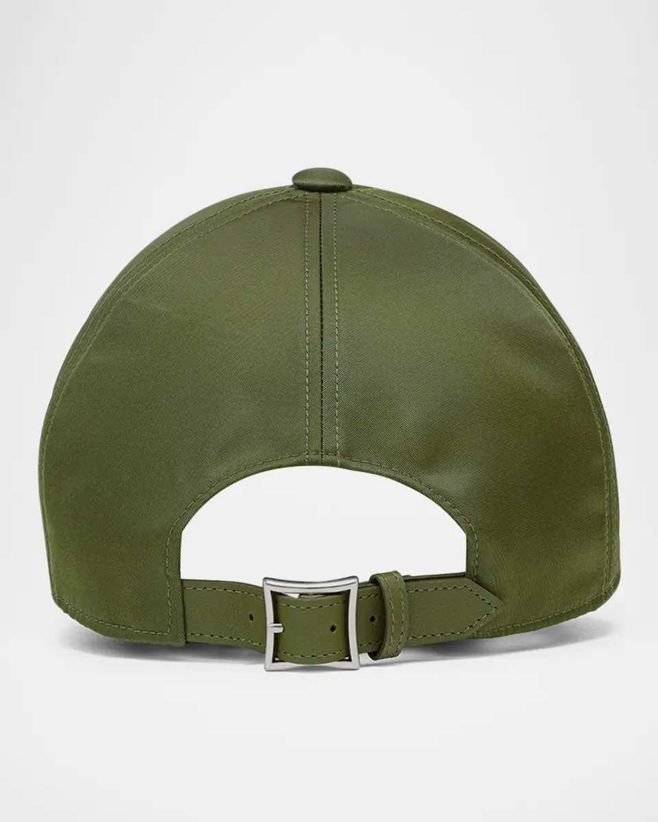 MCM Men's Re-Nylon and Leather Baseball Cap | Thumbnail 2 MCM Men's Re-Nylon and Leather Baseball Cap | Thumbnail 2