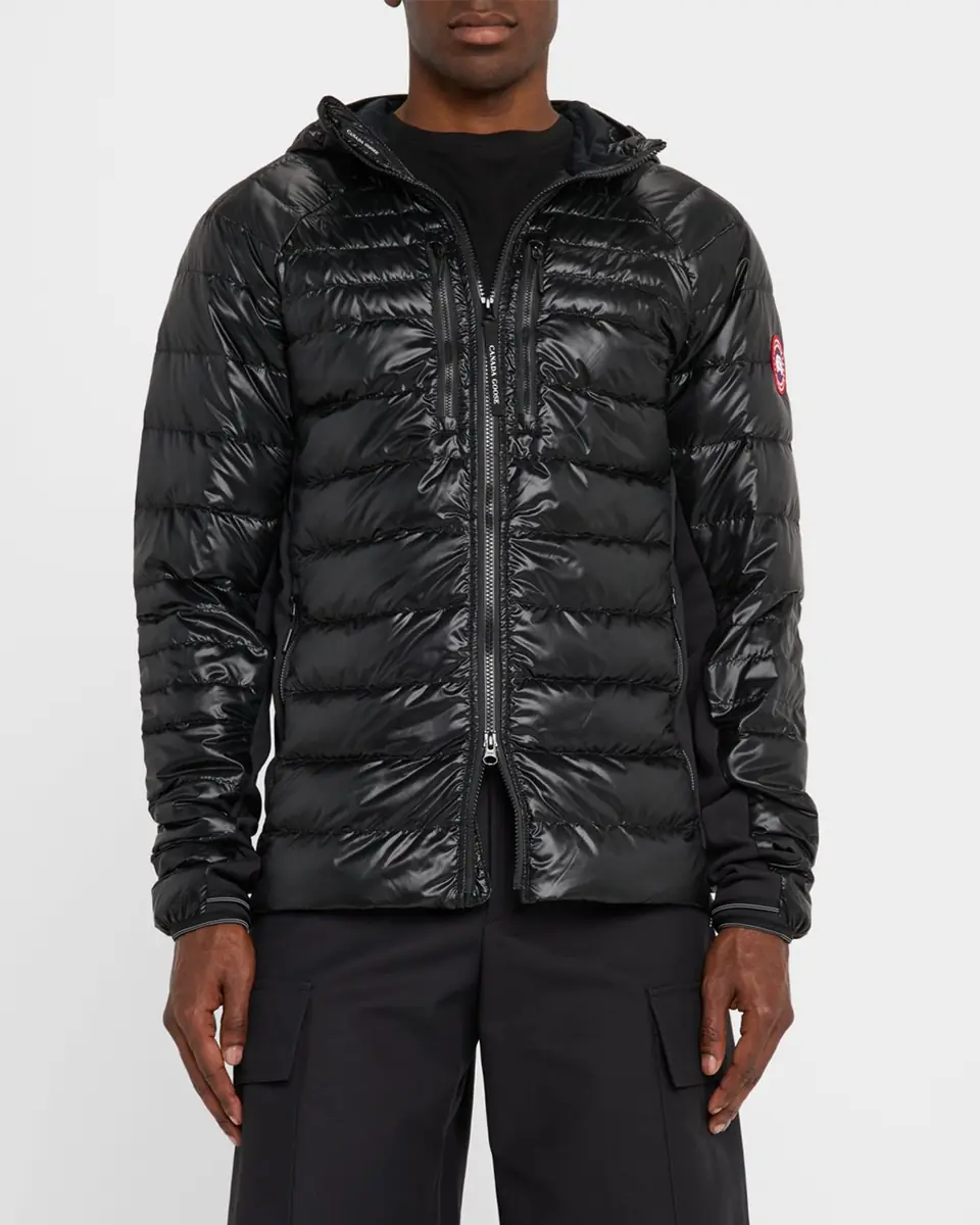 Canada Goose Men's HyBridge Lite Slim Fit Hooded Jacket | Thumbnail 3 Canada Goose Men's HyBridge Lite Slim Fit Hooded Jacket | Thumbnail 3