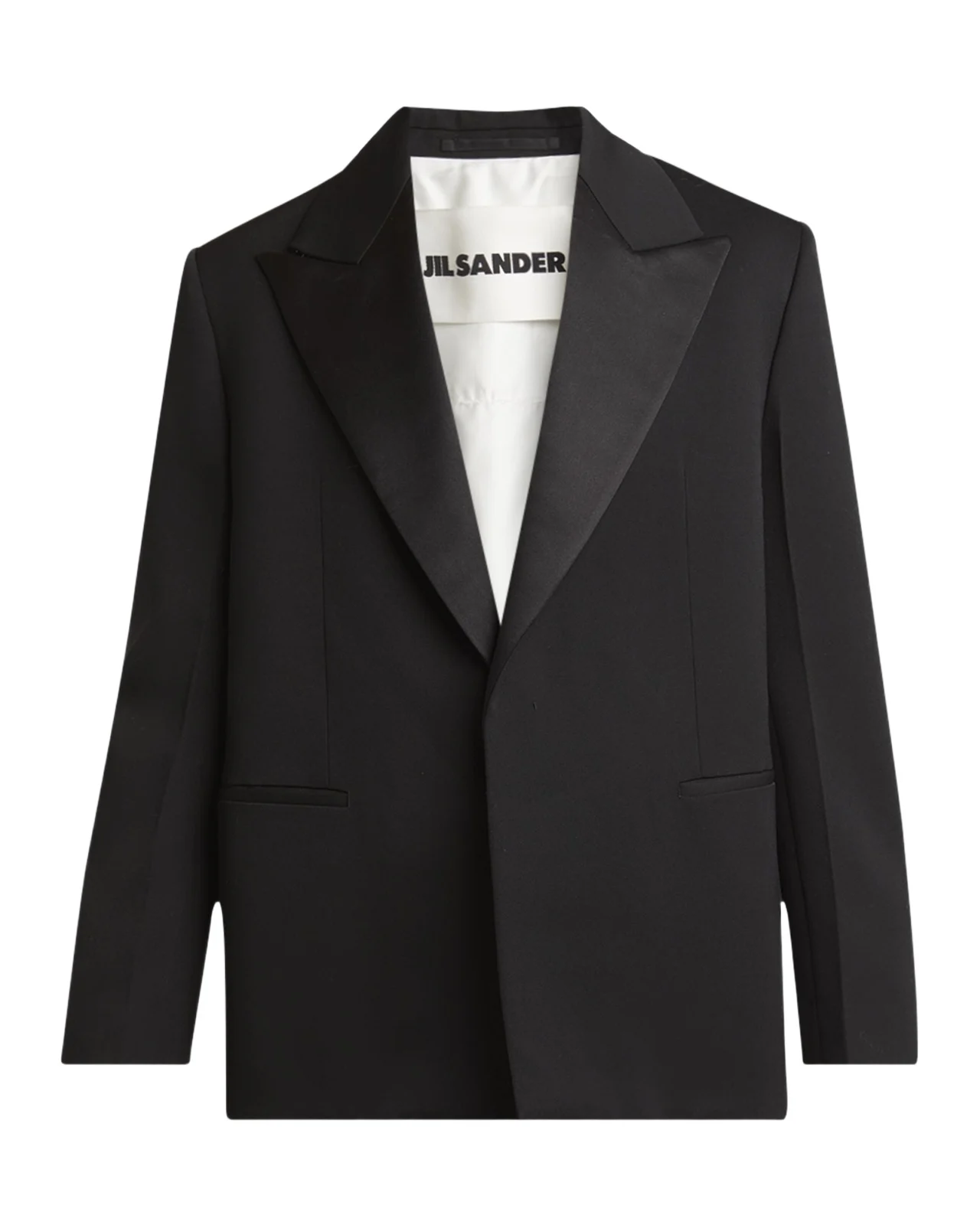 Men's Satin Peak Lapel Evening Jacket Men's Satin Peak Lapel Evening Jacket
