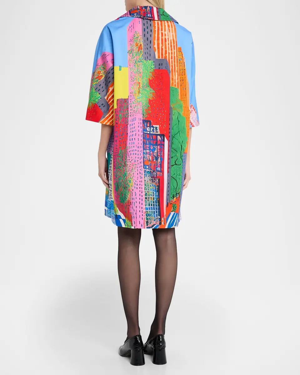 Libertine NYC Print 60 's Coat | Thumbnail 3