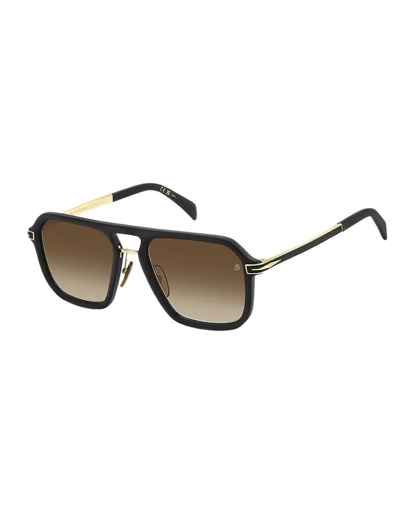 David Beckham Men 's DB 7136 Acetate Rectangle Sunglasses | Image 1 David Beckham Men 's DB 7136 Acetate Rectangle Sunglasses | Image 1