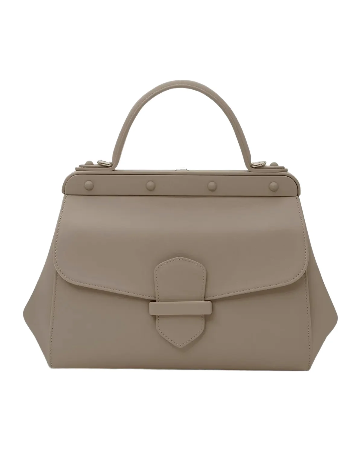 Margherita Medium Leather Top-Handle Bag Margherita Medium Leather Top-Handle Bag