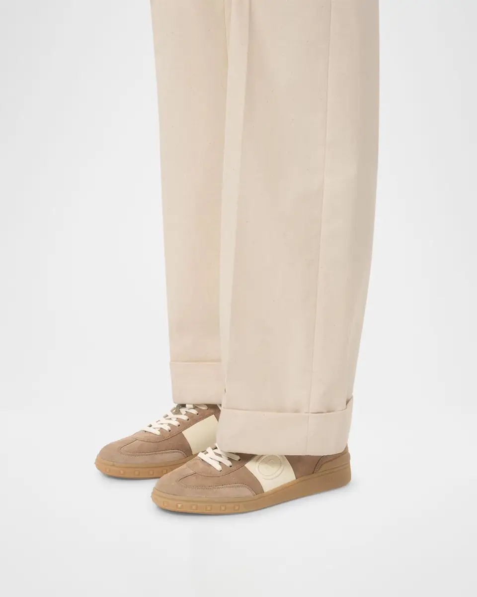 Valentino Garavani Men's Upvillage Low-Top Leather Sneakers | Thumbnail 2 Valentino Garavani Men's Upvillage Low-Top Leather Sneakers | Thumbnail 2