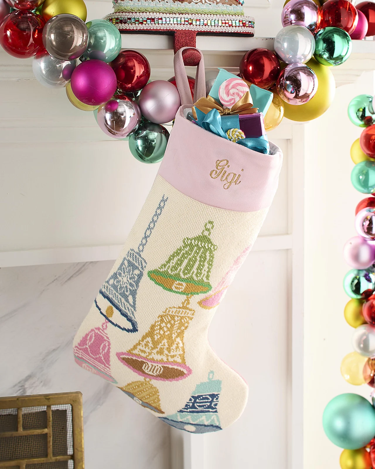 "The Jingle Jangle" Christmas Stocking, Personalized "The Jingle Jangle" Christmas Stocking, Personalized
