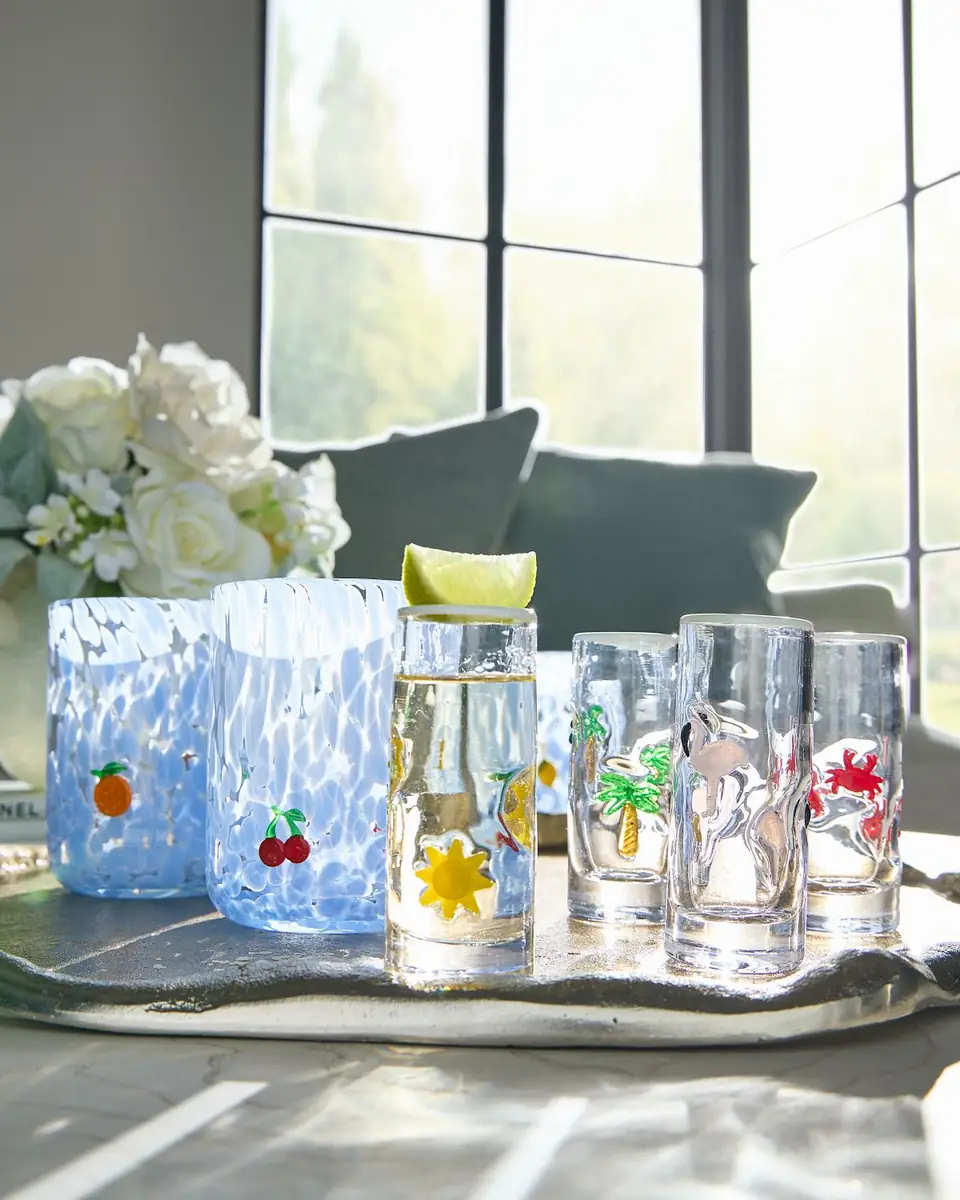 Neiman Marcus Fruity Fiesta 20 oz. Tumblers, Set of 4 | Thumbnail 3 Neiman Marcus Fruity Fiesta 20 oz. Tumblers, Set of 4 | Thumbnail 3