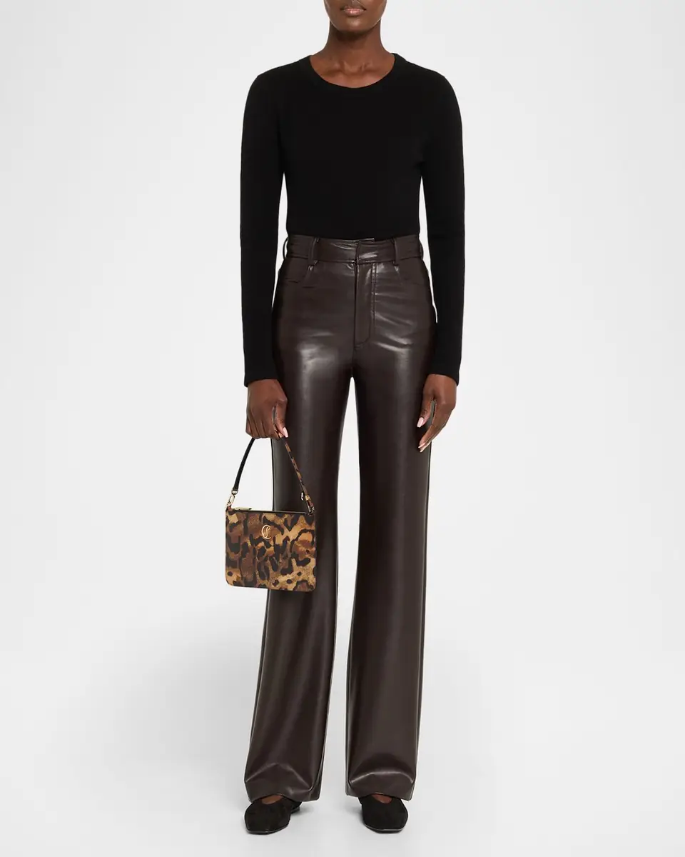 Christian Louboutin Loubi54 Flat Pouch Bag in Bengal-Print Leather | Thumbnail 6 Christian Louboutin Loubi54 Flat Pouch Bag in Bengal-Print Leather | Thumbnail 6