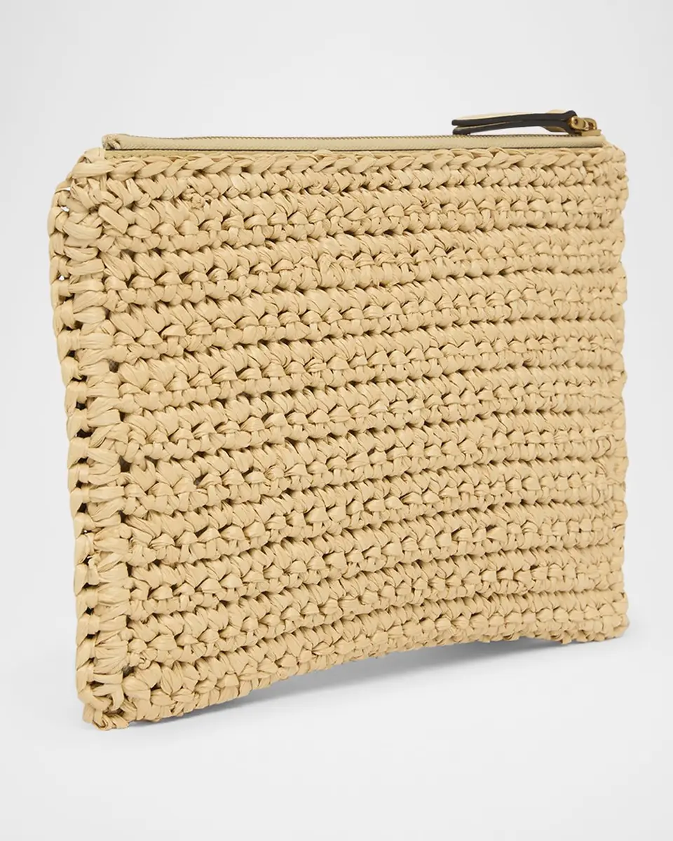 Valentino Garavani Viva Superstar VLOGO Crochet Clutch Bag | Thumbnail 2