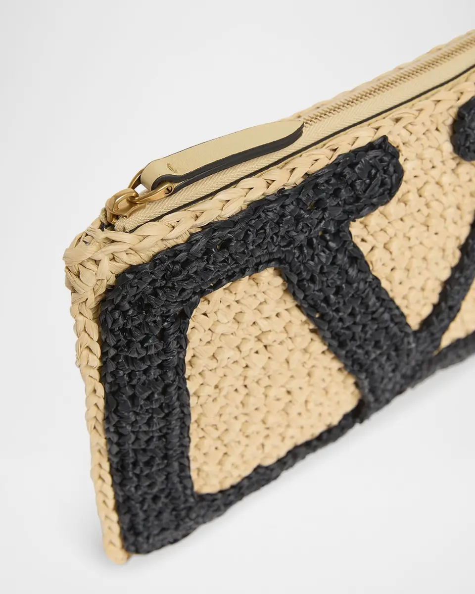 Valentino Garavani Viva Superstar VLOGO Crochet Clutch Bag | Thumbnail 6