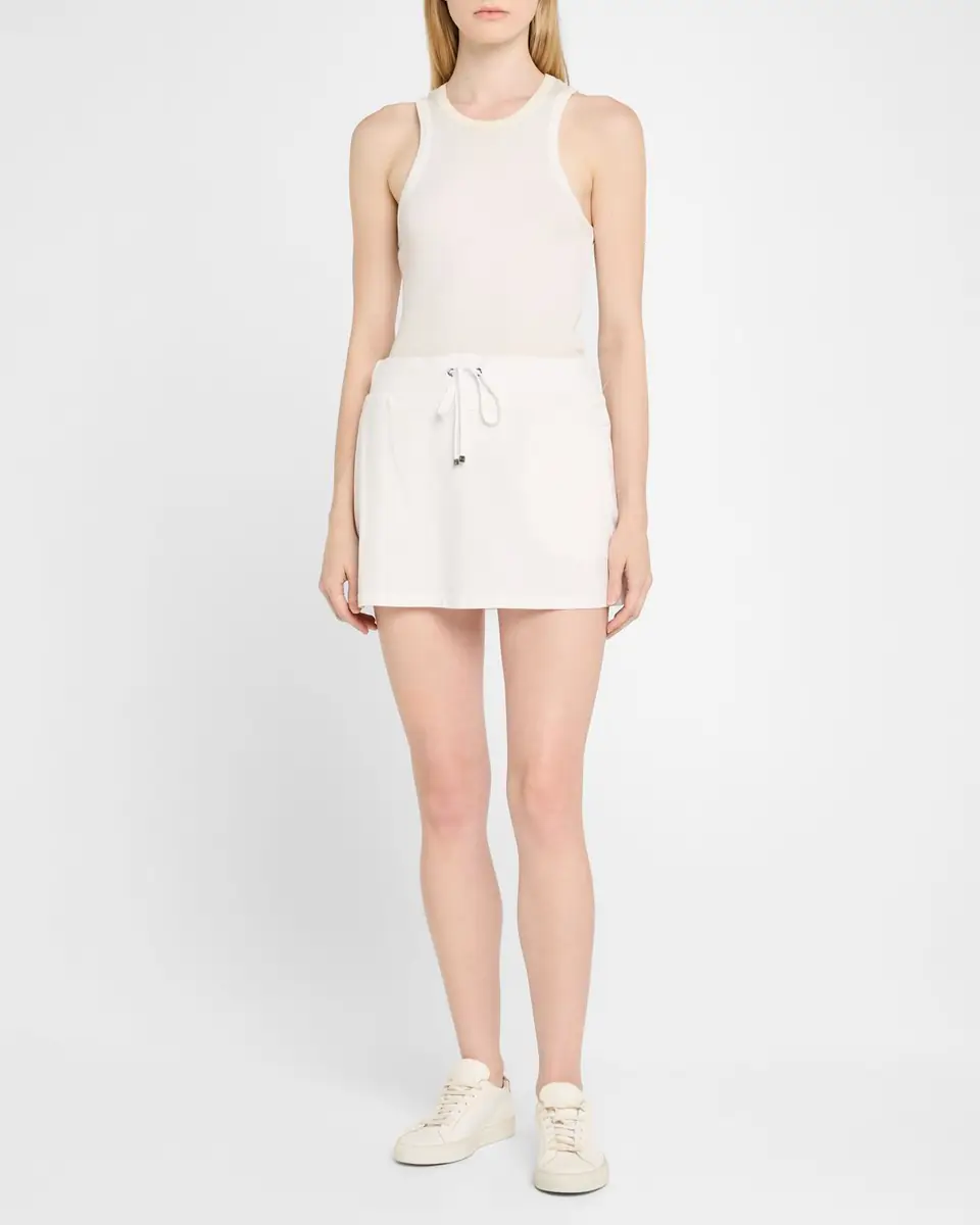 Blanc Noir Summer Drawstring Skort | Thumbnail 2 Blanc Noir Summer Drawstring Skort | Thumbnail 2