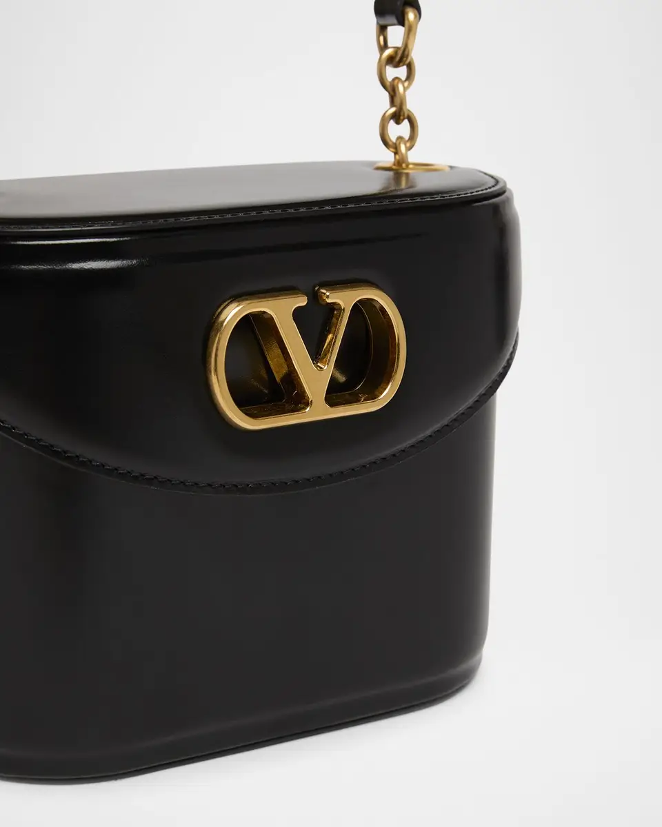 Valentino Garavani Vain Vanity Bucket Leather Crossbody Bag | Thumbnail 5 Valentino Garavani Vain Vanity Bucket Leather Crossbody Bag | Thumbnail 5
