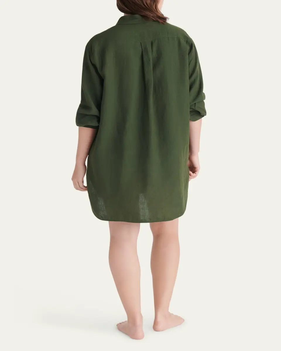 Eres Mignonette Linen Shirtdress | Thumbnail 3 Eres Mignonette Linen Shirtdress | Thumbnail 3