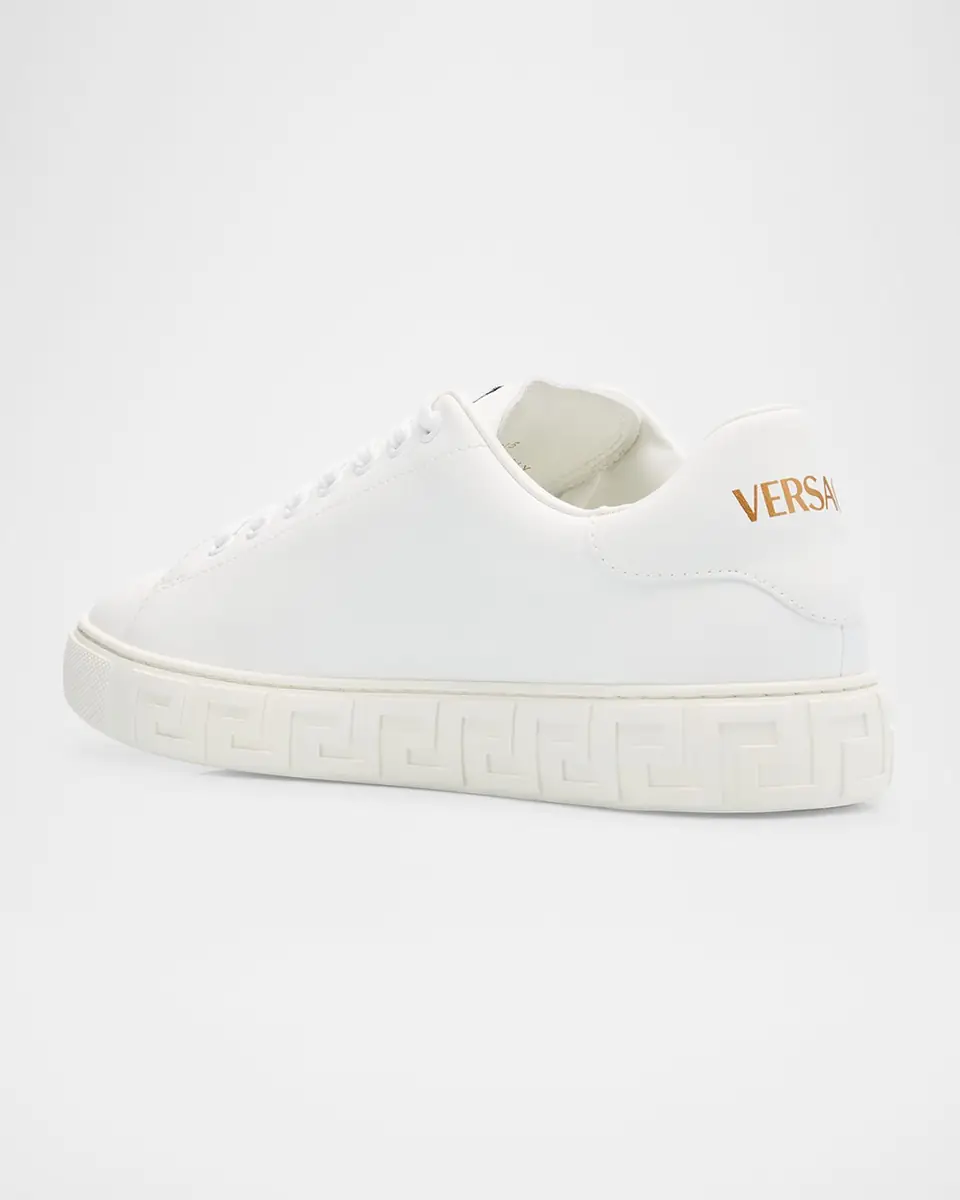 Versace La Greca Vegan Low-Top Sneakers | Thumbnail 4 Versace La Greca Vegan Low-Top Sneakers | Thumbnail 4