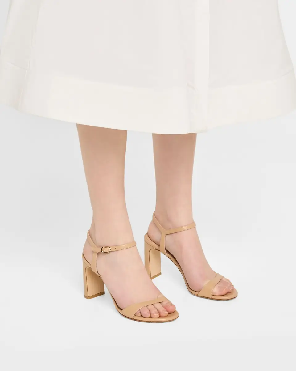 Stuart Weitzman Babette Leather Ankle-Strap Sandals | Thumbnail 6 Stuart Weitzman Babette Leather Ankle-Strap Sandals | Thumbnail 6