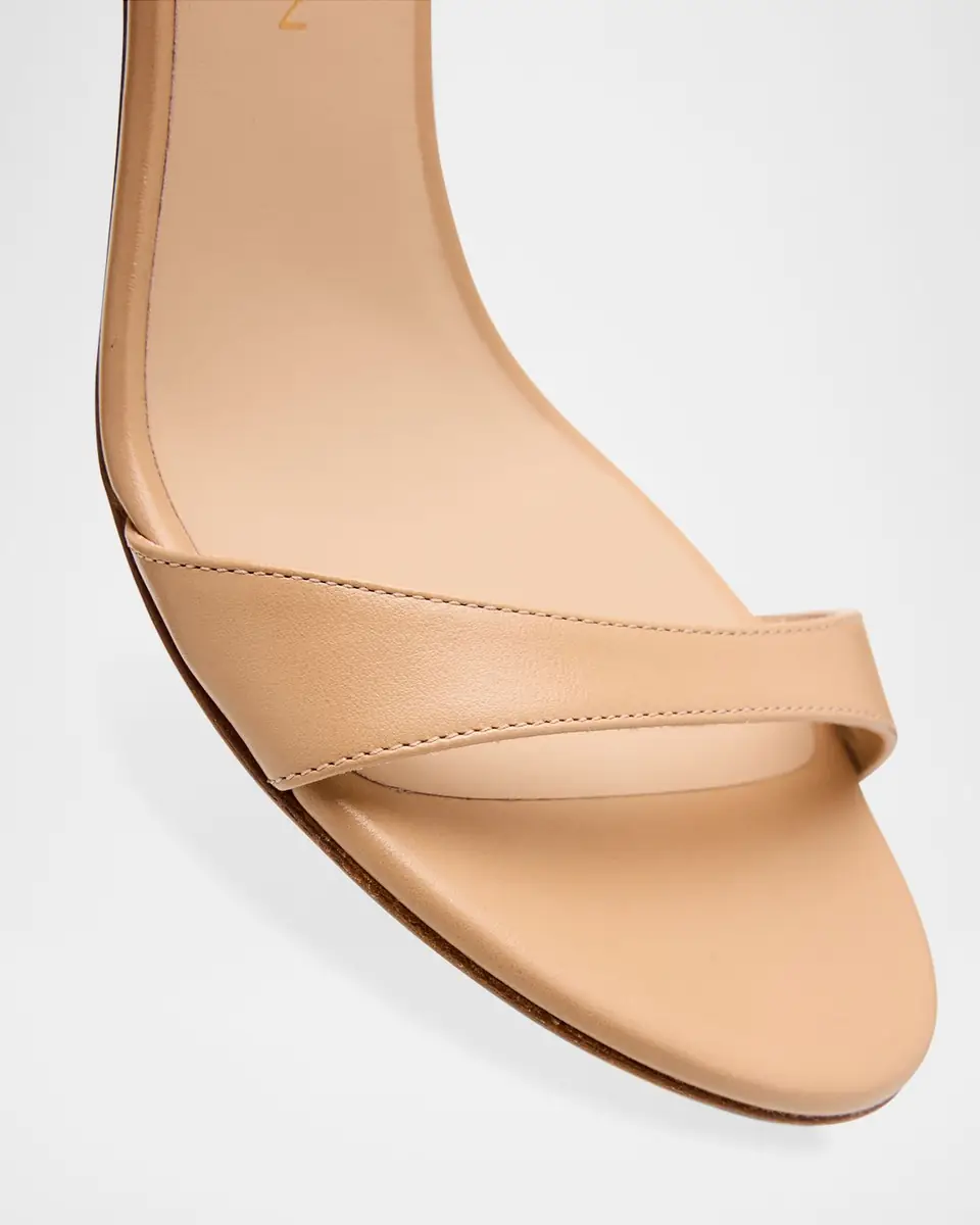 Stuart Weitzman Babette Leather Ankle-Strap Sandals | Thumbnail 9 Stuart Weitzman Babette Leather Ankle-Strap Sandals | Thumbnail 9