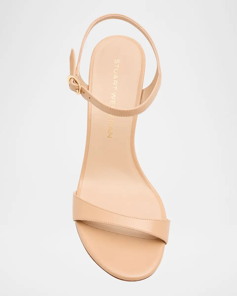 Stuart Weitzman Babette Leather Ankle-Strap Sandals | Thumbnail 10 Stuart Weitzman Babette Leather Ankle-Strap Sandals | Thumbnail 10