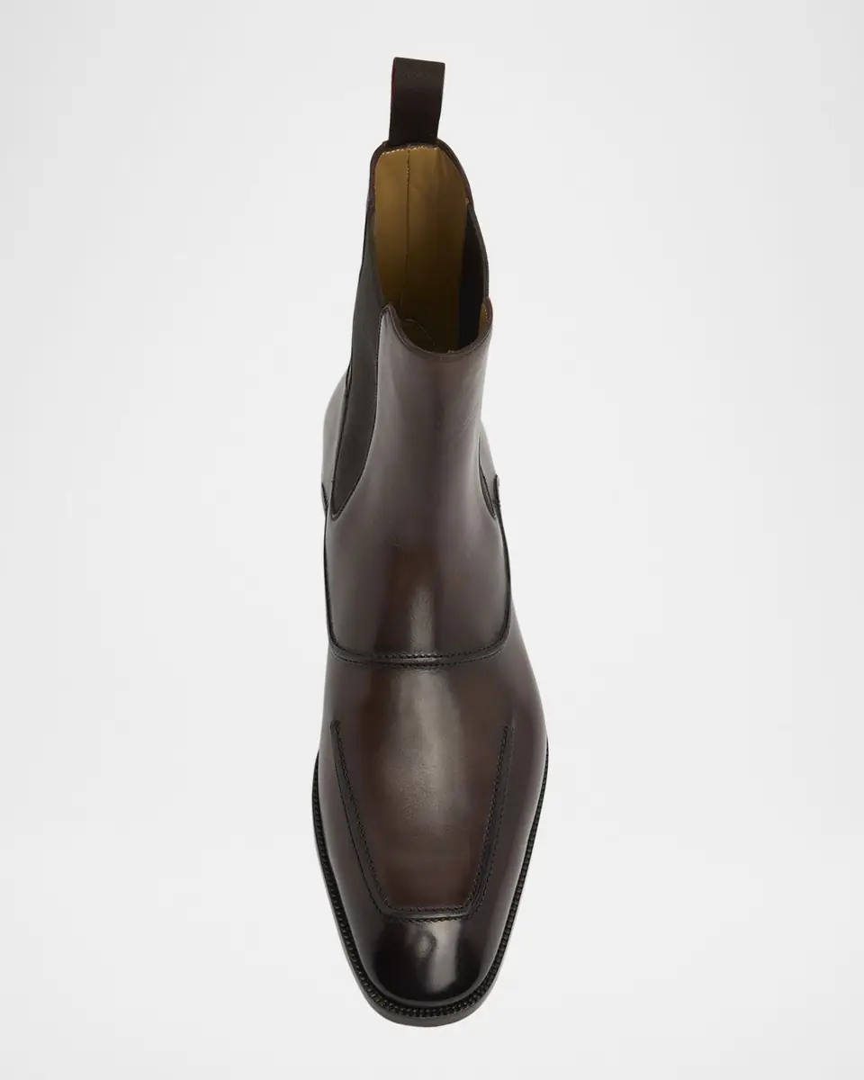 Christian Louboutin Men's Serchelsea Leather Boots | Thumbnail 3