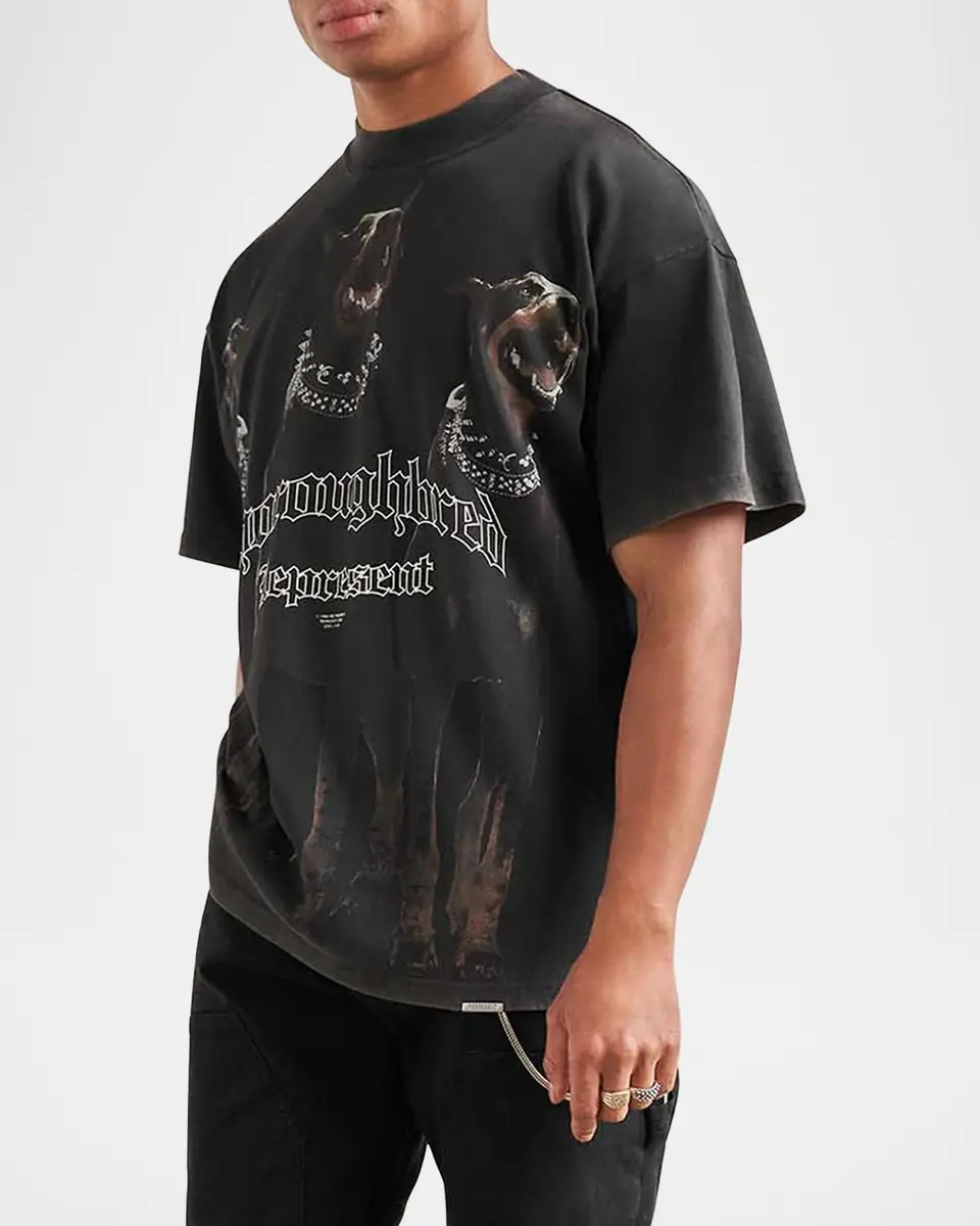REPRESENT Men's Thoroughbred T-Shirt | Thumbnail 5 REPRESENT Men's Thoroughbred T-Shirt | Thumbnail 5