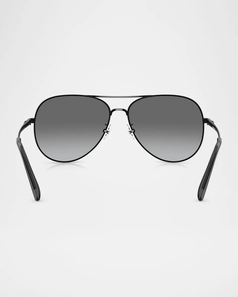Tory Burch TY6114 Aviator Metal Sunglasses | Thumbnail 4 Tory Burch TY6114 Aviator Metal Sunglasses | Thumbnail 4