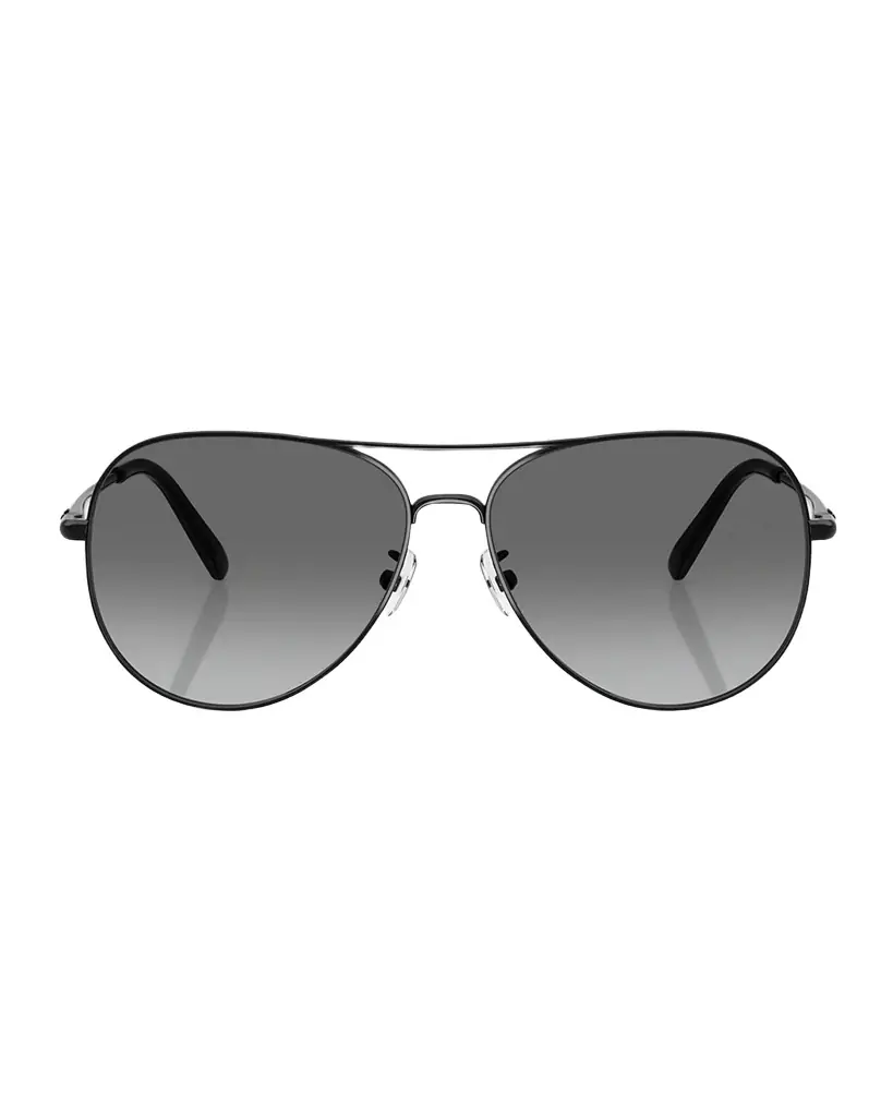 Tory Burch TY6114 Aviator Metal Sunglasses | Image 1 Tory Burch TY6114 Aviator Metal Sunglasses | Image 1