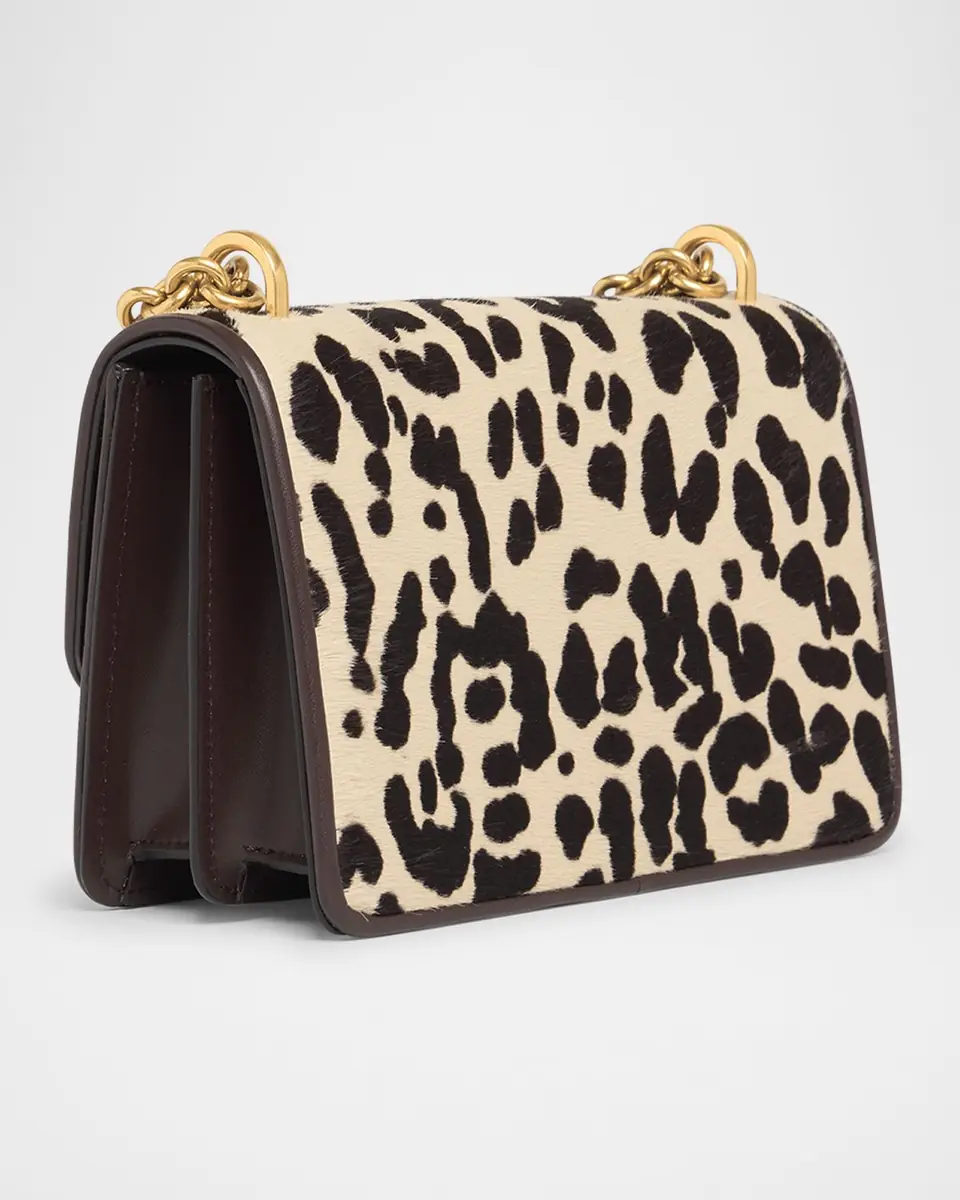 Valentino Garavani Vain Small Leopard Calf Hair Shoulder Bag | Thumbnail 2 Valentino Garavani Vain Small Leopard Calf Hair Shoulder Bag | Thumbnail 2