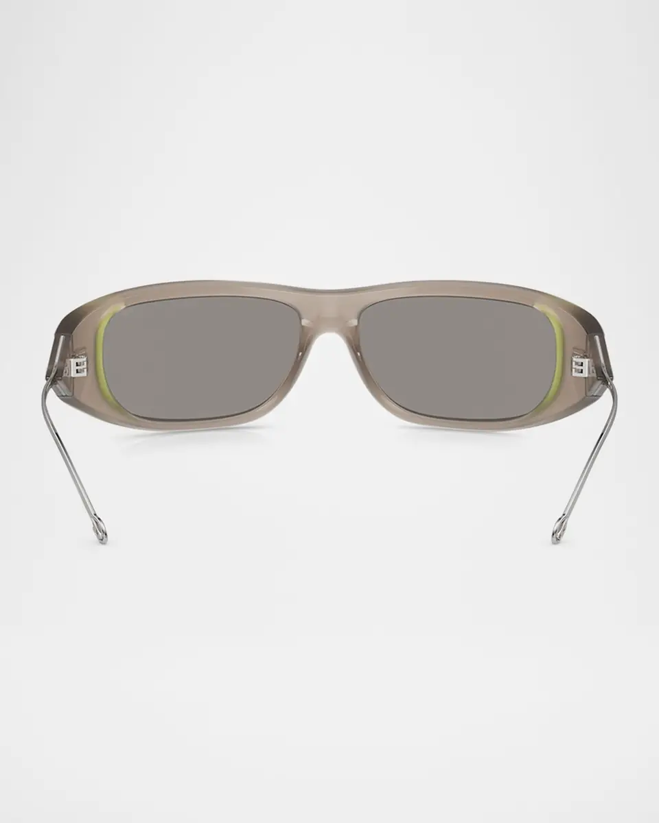 Diesel Men's DL3001 Oval Sunglasses | Thumbnail 4 Diesel Men's DL3001 Oval Sunglasses | Thumbnail 4