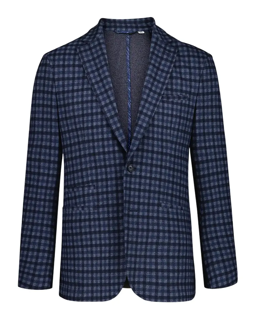 Robert Graham Men's Marvin Tattersall Knit Single-Breasted Sport Coat | Image 1 Robert Graham Men's Marvin Tattersall Knit Single-Breasted Sport Coat | Image 1