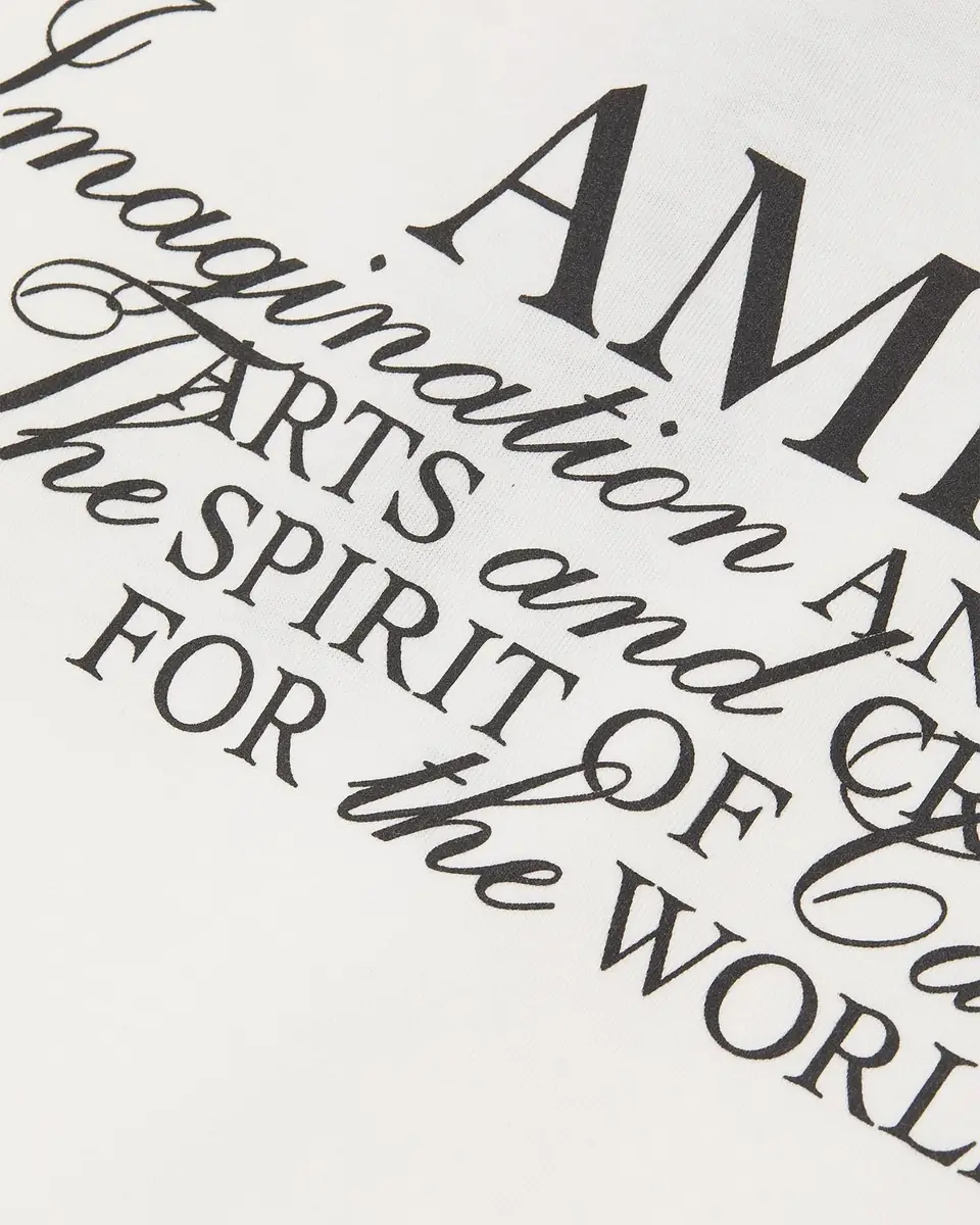AMIRI Men's Label Cotton T-Shirt | Thumbnail 4