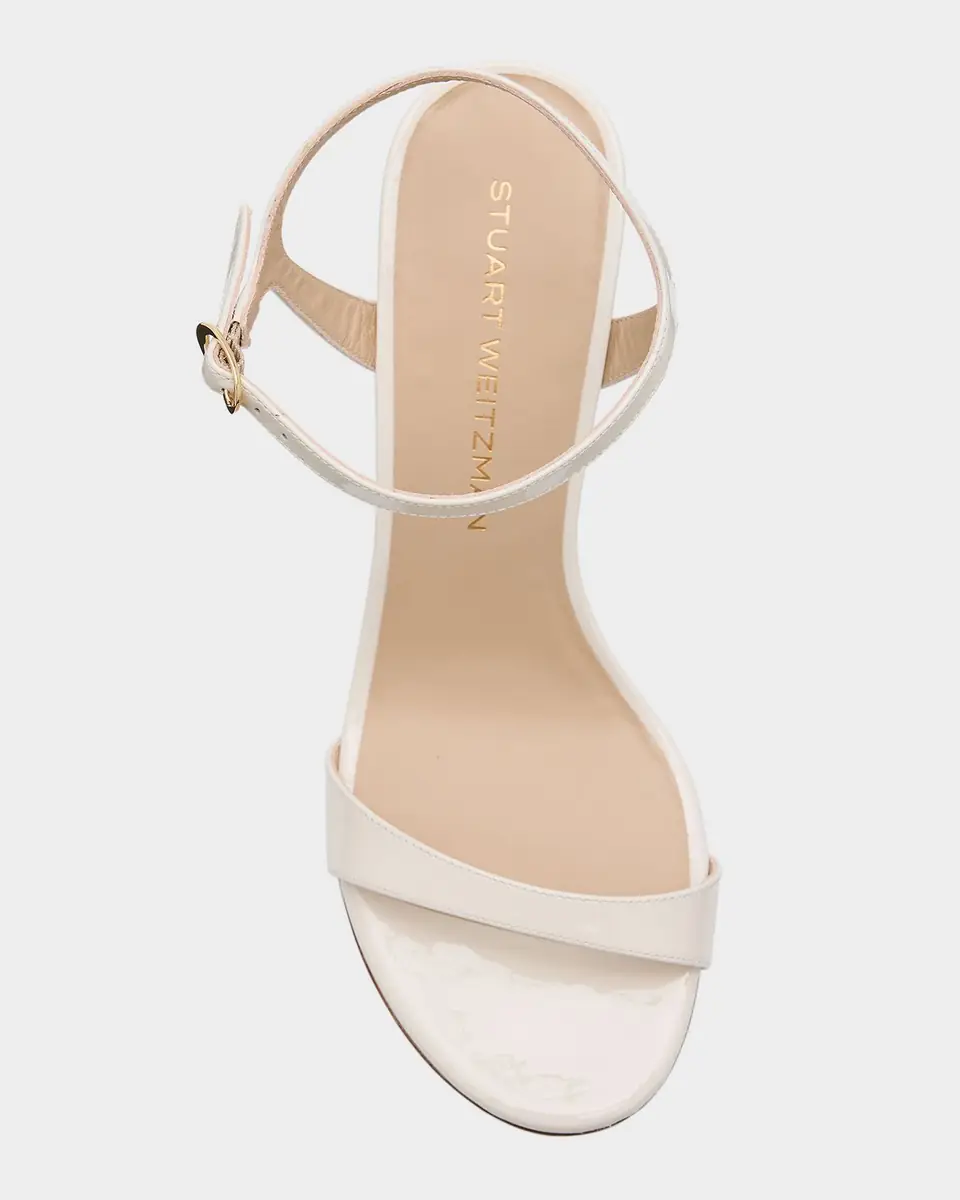 Stuart Weitzman Babette Patent Leather Ankle-Strap Sandals | Thumbnail 19 Stuart Weitzman Babette Patent Leather Ankle-Strap Sandals | Thumbnail 19