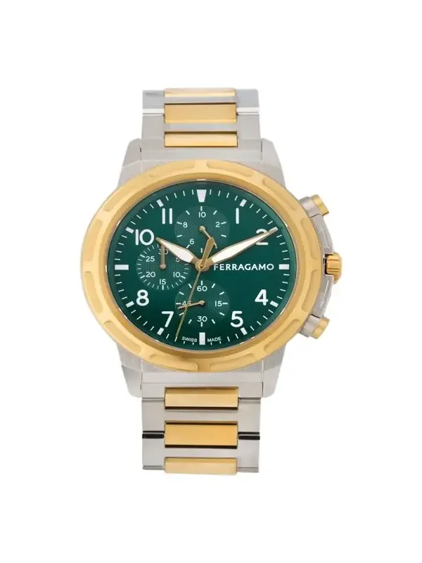 Sport Chrono 44mm Two Tone Bracelet Watch Sport Chrono 44mm Two Tone Bracelet Watch
