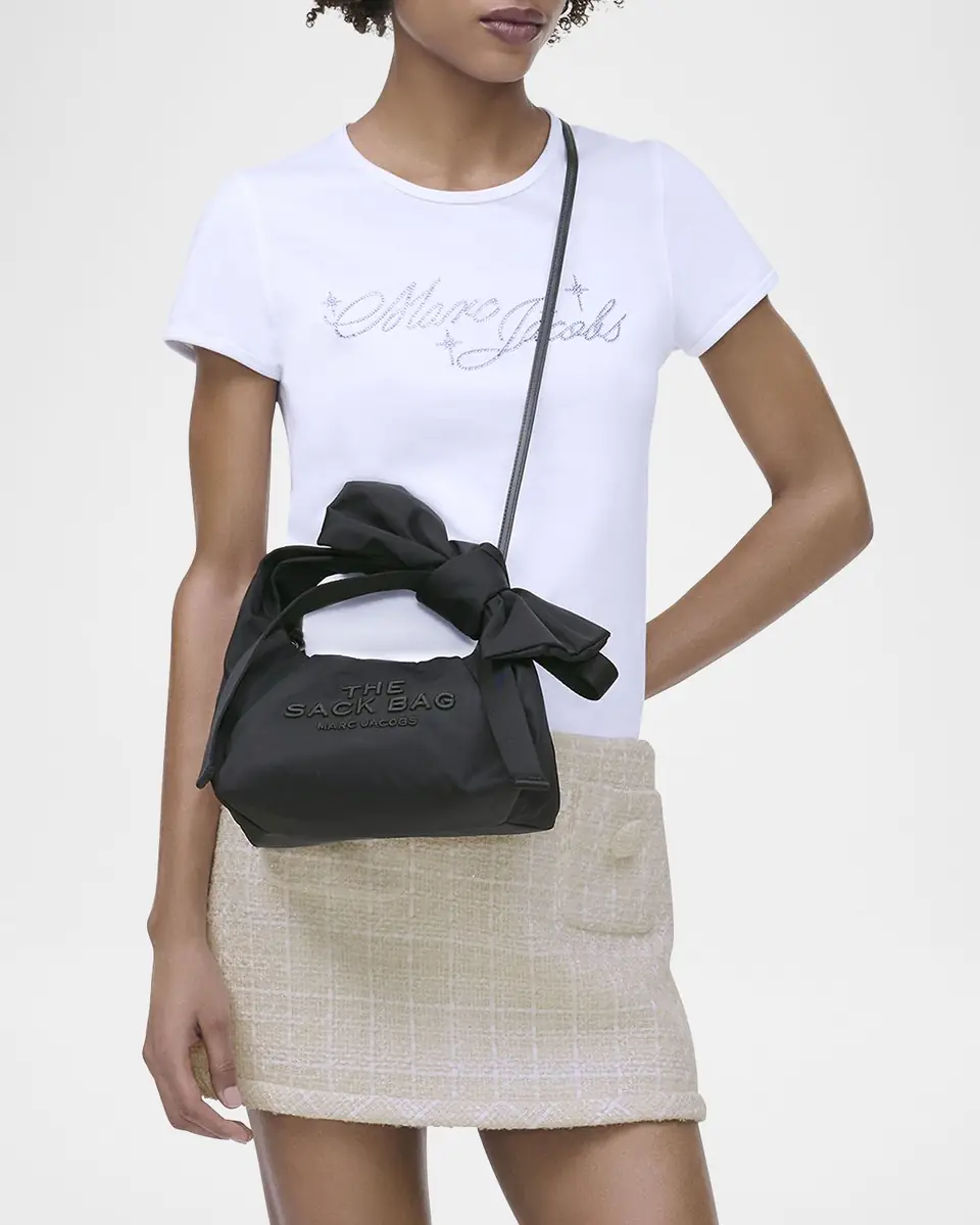 Marc Jacobs The Sack Bow Nylon Top-Handle Bag | Thumbnail 4 Marc Jacobs The Sack Bow Nylon Top-Handle Bag | Thumbnail 4