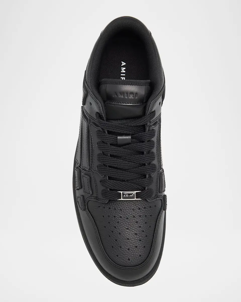 Amiri Men's Skel Low-Top Leather Sneakers | Thumbnail 6 Amiri Men's Skel Low-Top Leather Sneakers | Thumbnail 6