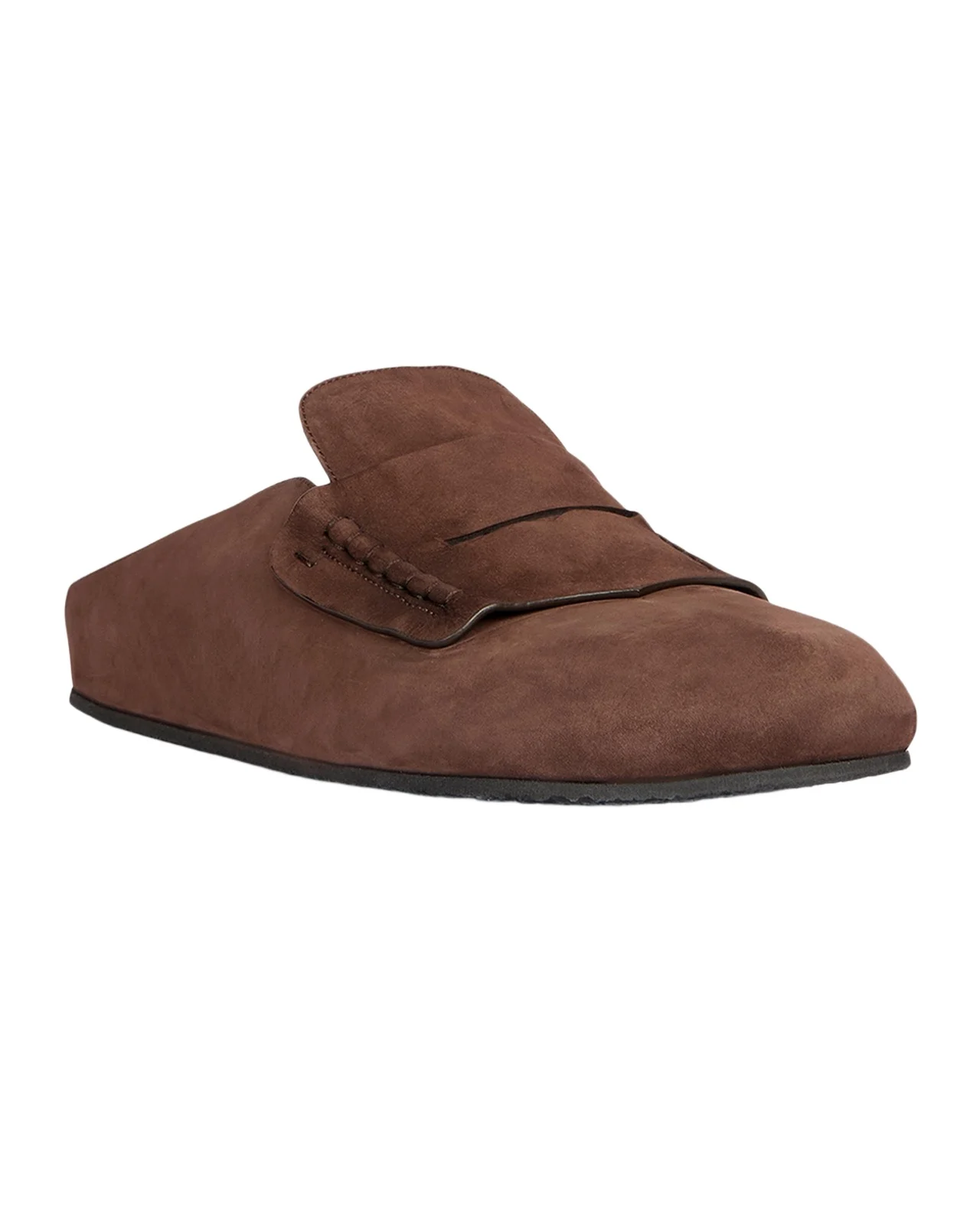 Men's Les Moccasin Suede Mules Men's Les Moccasin Suede Mules