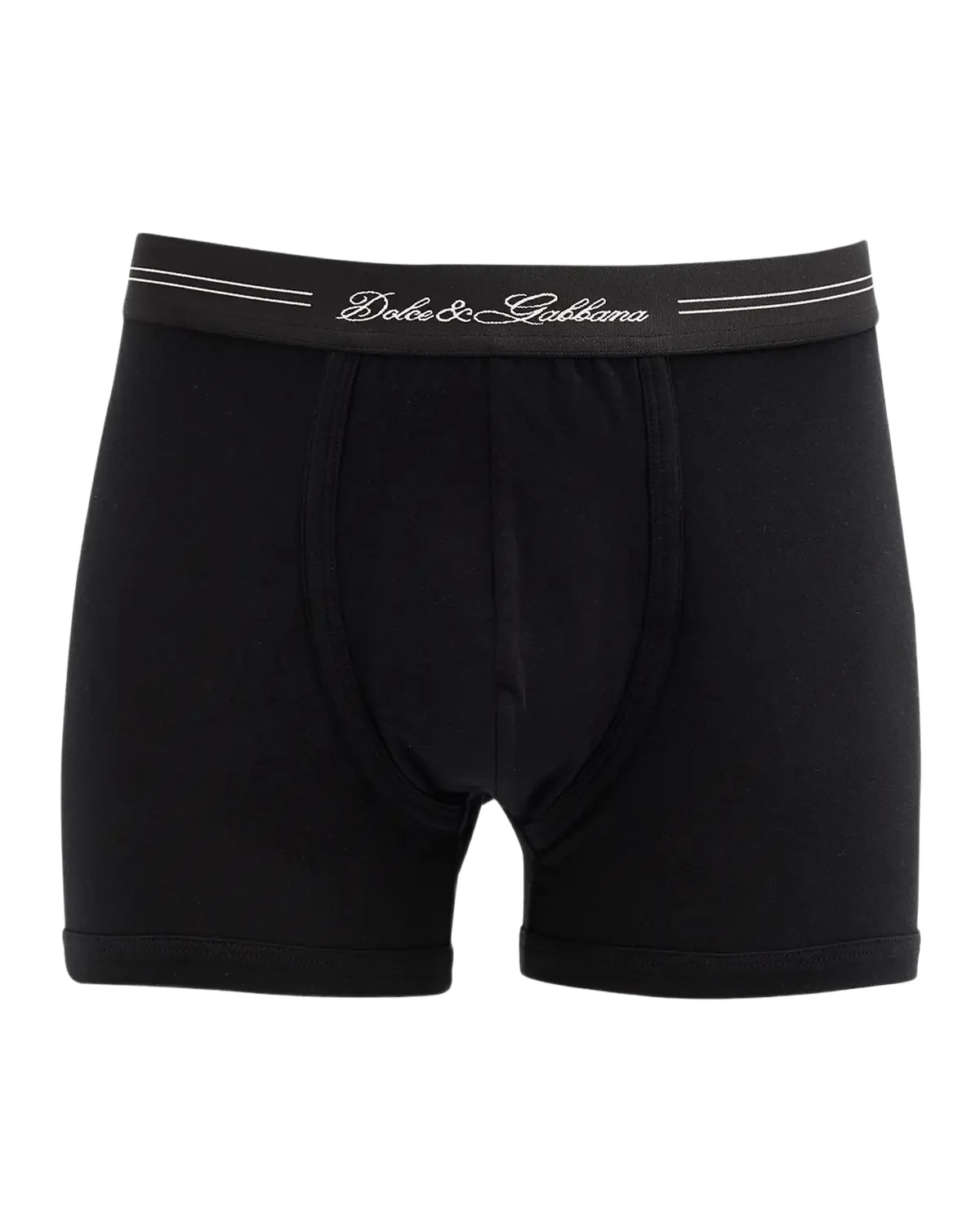 Men's Jersey Stretch Logo Script Boxer Briefs